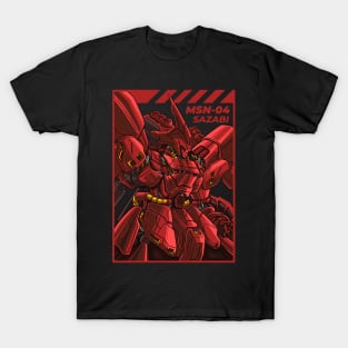 Sazabi MSN-04 Gundam T-Shirt